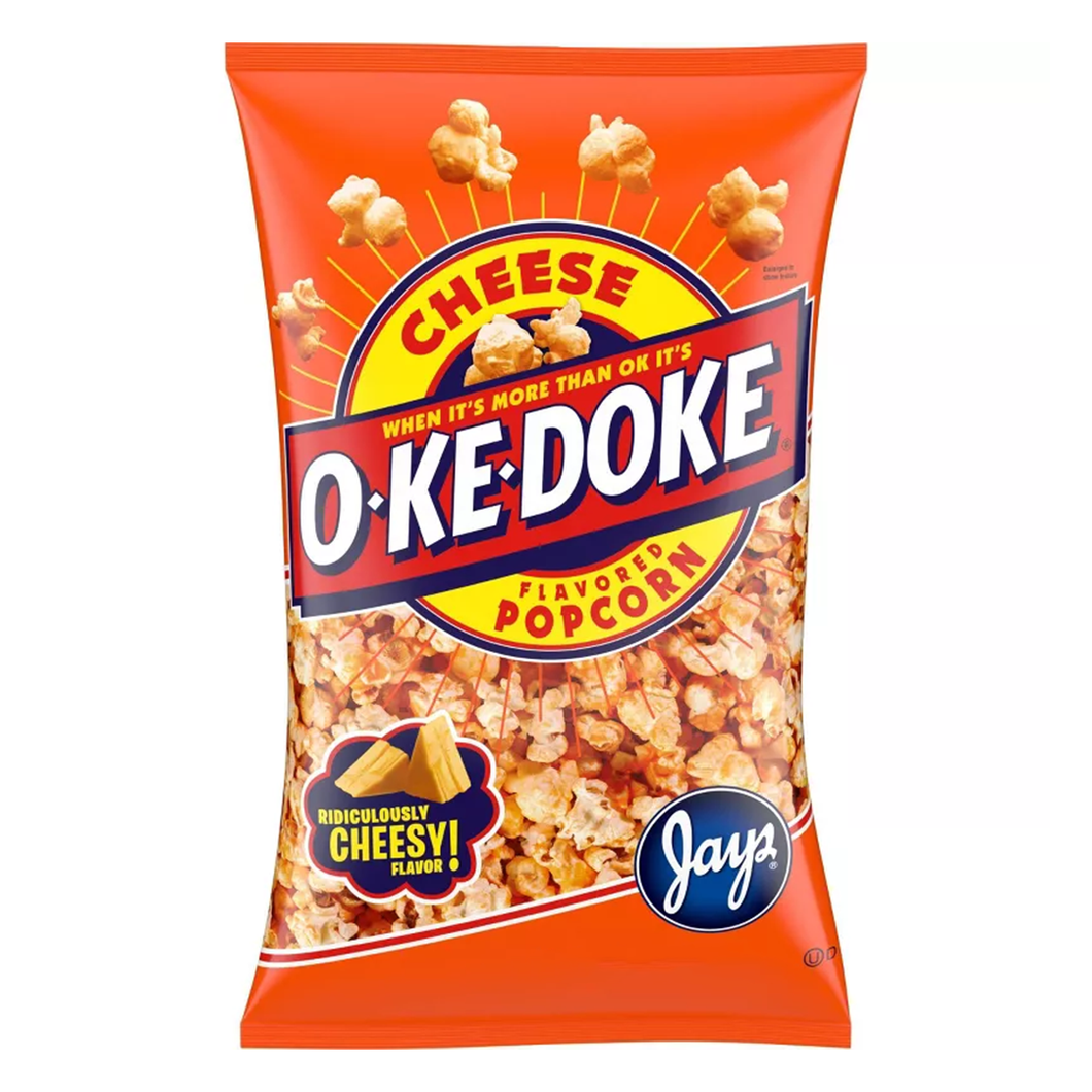 Jays Cheese Oke Doke Popcorn