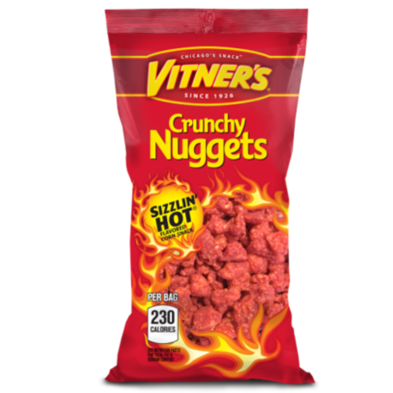 Buy Vitner's Sizzlin' Hot Crunchy Nuggets Online Chicago Snack House