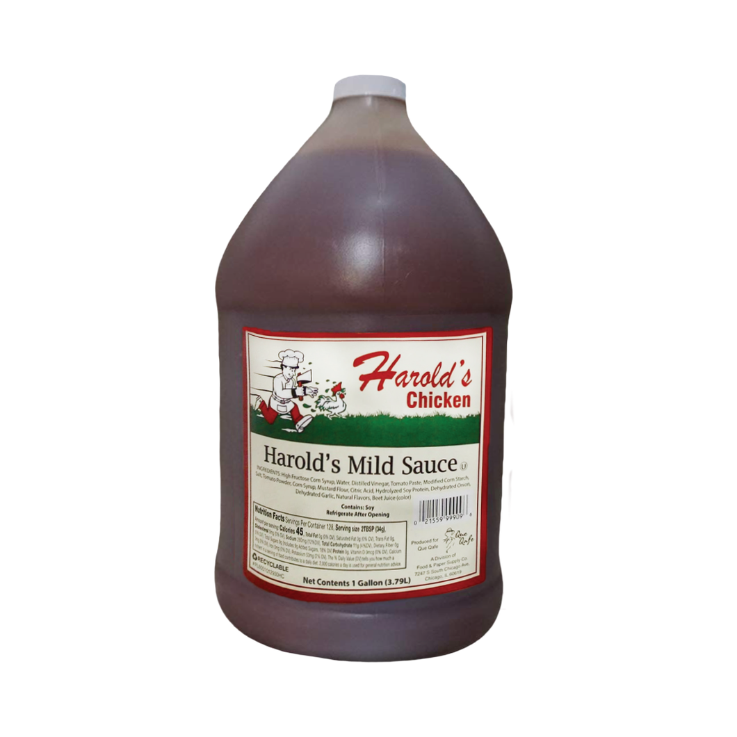 Harold's Chicago Mild Sauce Gallon