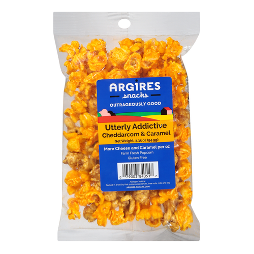 Argires Chicago Mix Popcorn Cheddarcorn and Caramel