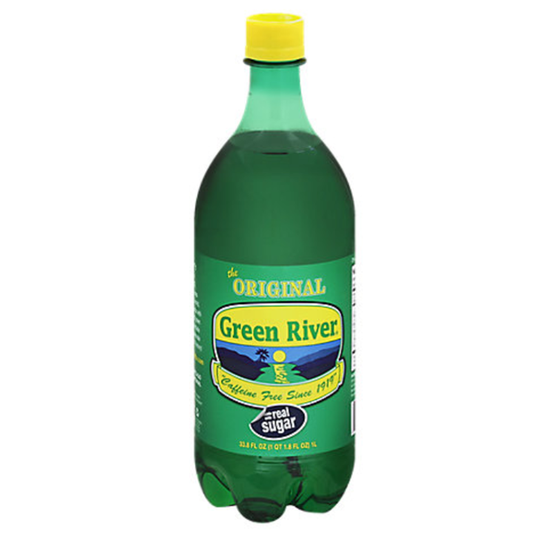 Green River Soda Pop 1 Liter Bottle