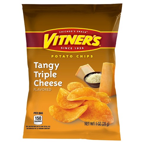 Vitner's Tangy Triple Cheese.  Chicago Snacks.  Chicago Street Food.
