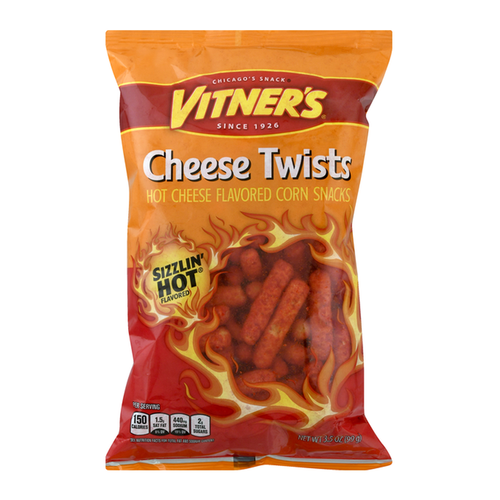 Vitner's Sizzlin Hot Twists.  Chicago Snacks.  Chicago Street Food.